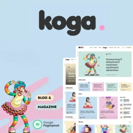 Koga – Blog & Magazine WordPress Theme