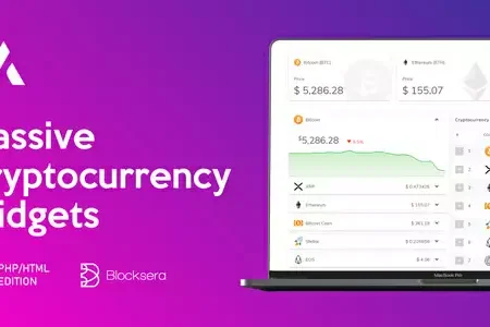Massive Cryptocurrency Widgets | Crypto Plugin