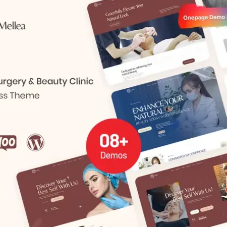 Mellea - Plastic Surgery & Beauty Clinic WordPress Theme