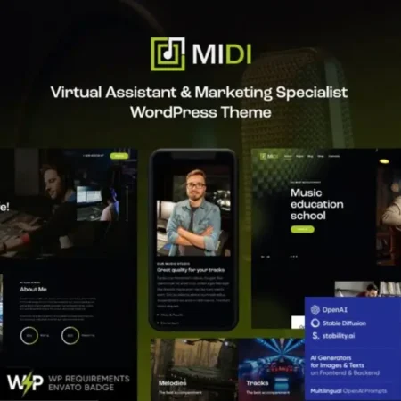 Midi – Sound & Music School WordPress Theme