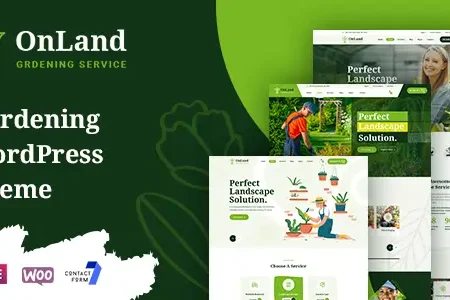 OnLand - Gardening WordPress Theme