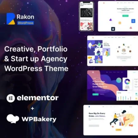 Rakon – Creative Multi-Purpose WordPress Theme