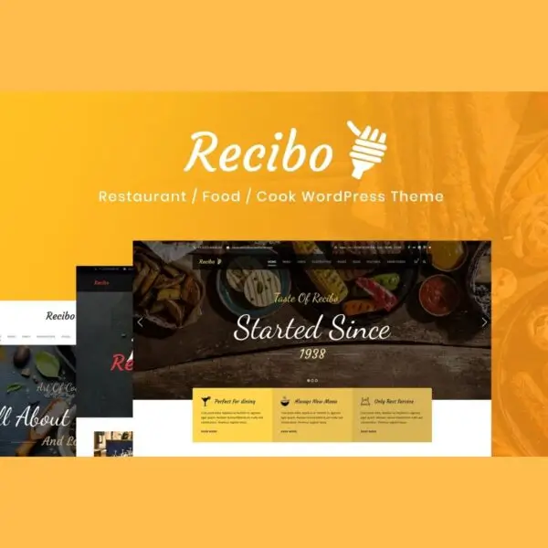 Recibo – Restaurant -WordPress-Theme Recibo – Restaurant WordPress Theme