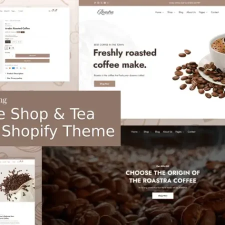 Roastra- Coffee Shop & Tea Store Shopify Theme OS
