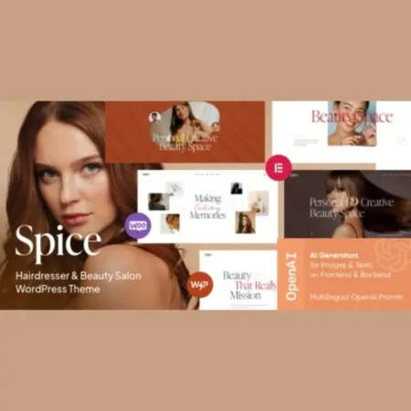 Spice – Beauty & Hair Salon WordPress Theme