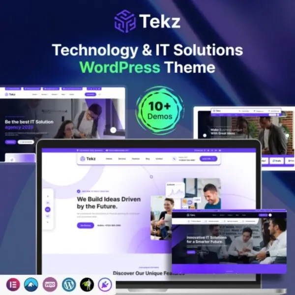 Tekz – Technology- & -IT -Solutions- WordPress -Theme Tekz – Technology IT Solutions WordPress Theme