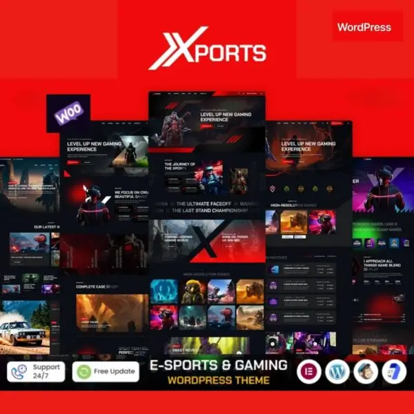 Xports – eSports- and -Gaming -WordPress -Theme Xports – eSports and Gaming WordPress Theme