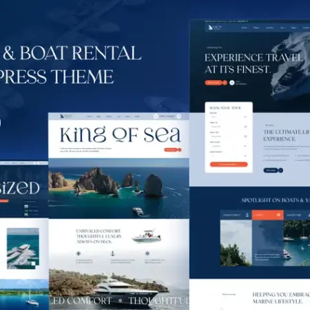 Yacty - Yacht & Boat Rental WordPress Theme