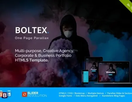 Boltex – One Page Parallax