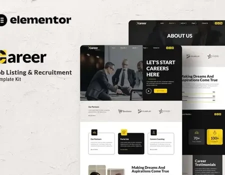 Career – Job Recruitment Elementor Template Kit
