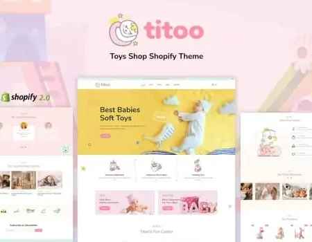 Titoo | Shopify Kids Store, Children Toys Shop