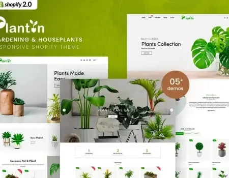 Plantin – Gardening & Houseplants Shopify Theme
