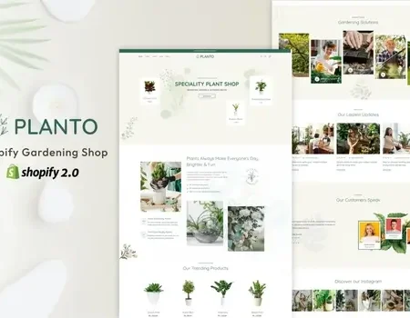 Planto – Shopify Gardening Shop