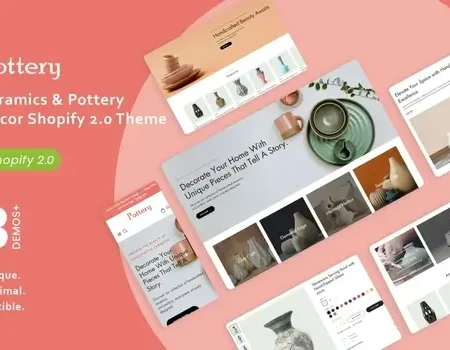 Potsy – Ceramics & Pottery Decor Shopify 2.0 Theme
