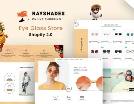 Rayshades – Eye Glasses Store Shopify Theme