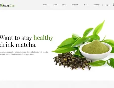 Sabujcha – Matcha Shopify Theme