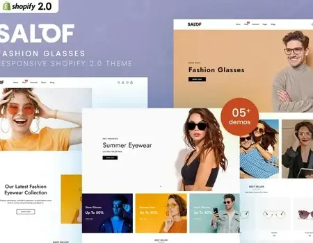 Salof – Fashion Glasses Shopify 2.0 Theme