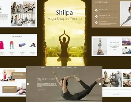 Shilpa – Yoga Store & Fitness Shopify Theme