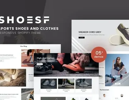 Shoesf – Running Sports Shoes Shopify Theme