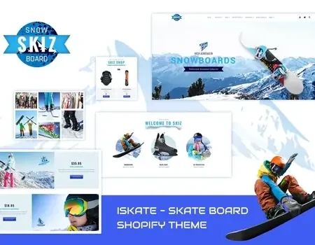 Skiz | Sports, Ski Boards Shopify Theme