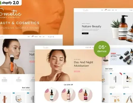 Smetic – Beauty & Cosmetics Shopify 2.0 Theme