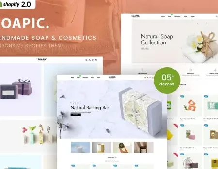 Soapic – Handmade Soap & Cosmetics Beauty Shopify