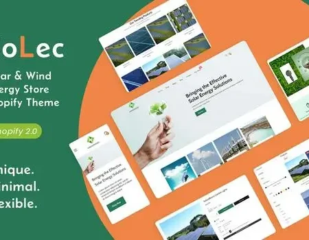Solec – Solar & Wind Energy Store Shopify Theme