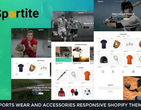 Sportite – Sports Wear & Accessories Shopify Theme