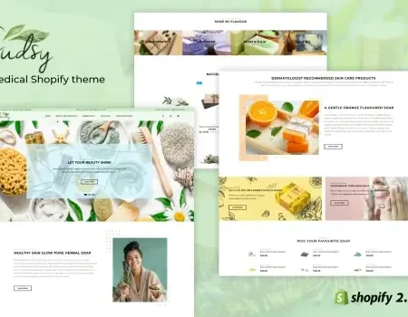 Sudsy – Handmade Shopify Theme