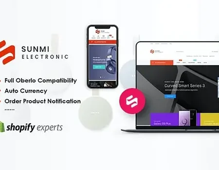 Sunmi – Electronics Responsive Shopify Theme