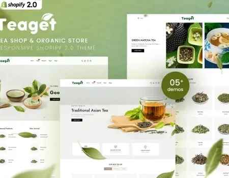 Teaget – Tea Shop & Organic Store Shopify Theme