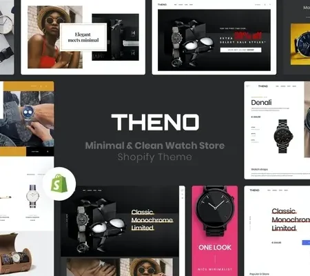 THENO | Minimal & Clean Watch Store Shopify Theme