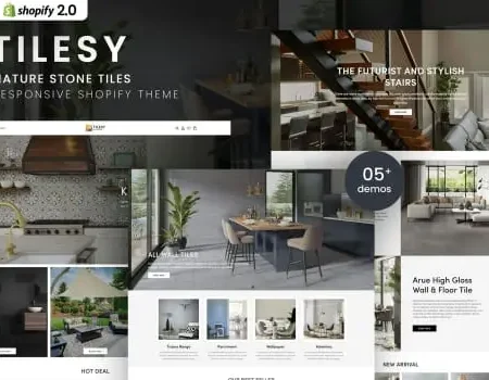 Tilesy – Nature Stone Tiles Shopify Theme