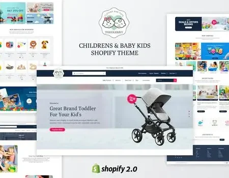 Toddlerry – Childrens & Baby Kids Shopify Theme