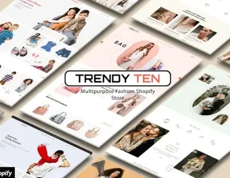 Trendy Ten – Multipurpose Shopify 2.0 Store Design