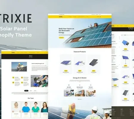 Trixe – Solar Responsive Shopify Template