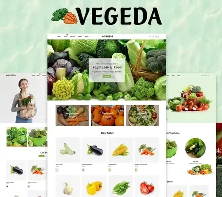 Vegeda – Vegetables And Organic Food Shopify Theme