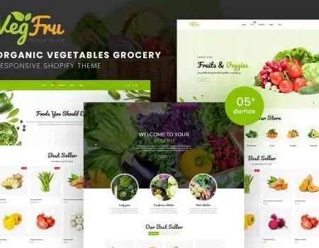 Vegfru – Organic Vegetables Shopify Theme