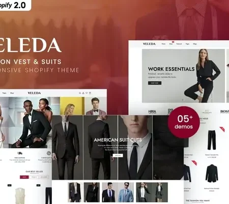 Veleda – Fashion Vest & Suits Shopify Theme