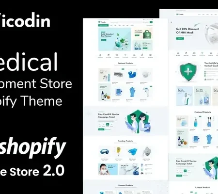 Vicodin – Medical Equipment Store Shopify Theme