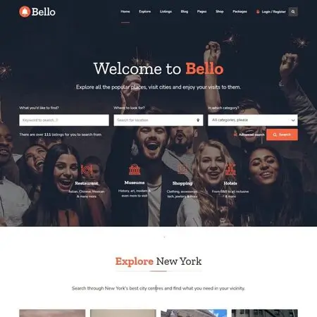 Bello – Directory & Listing Theme