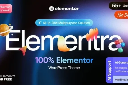 Elementra - 100% Elementor WordPress Theme