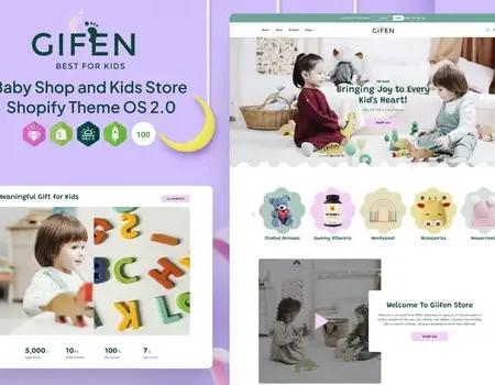 Gifen| Baby Shop and Kids Store Shopify Theme