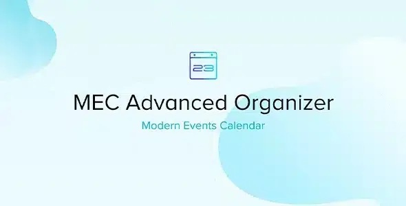 MEC- Advanced- Organizer MEC Advanced Organizer