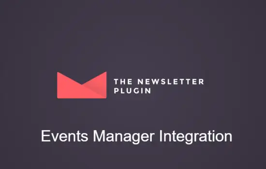 Newsletter – Events- Manager -Integration Newsletter – Events Manager Integration