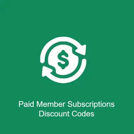 Paid Member Subscriptions Discount Codes