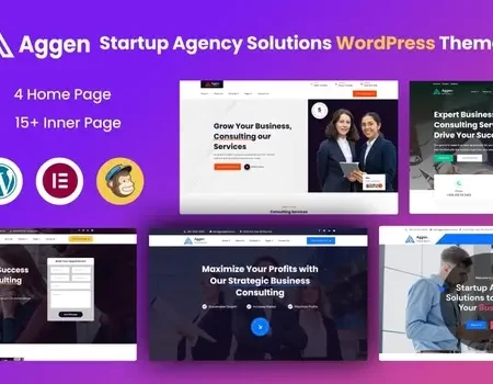 Aagen – Business Consulting Theme