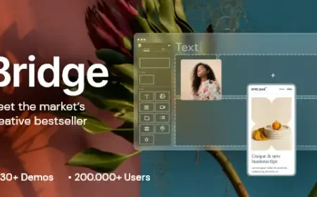 Bridge – Creative Multipurpose WordPress Theme
