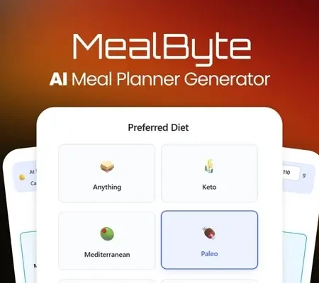 MealByte AI Meal Planner Generator