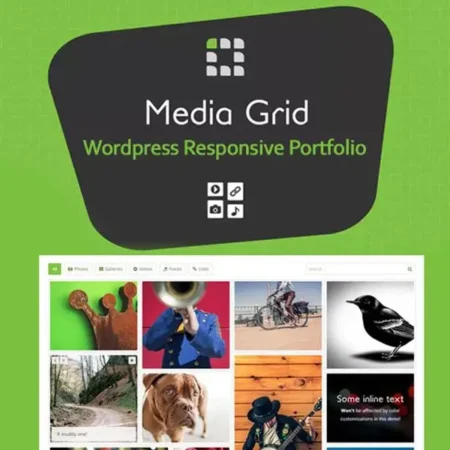 Media Grid – WordPress Responsive Portfolio